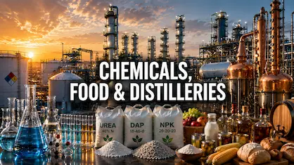 Chemicals, Food & Distilleries